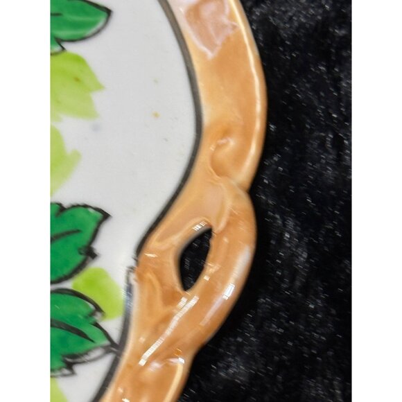 Vintage Hand-Painted Floral Ceramic Tea Cup & Saucer Set  Made In Japan - Picture 10 of 12